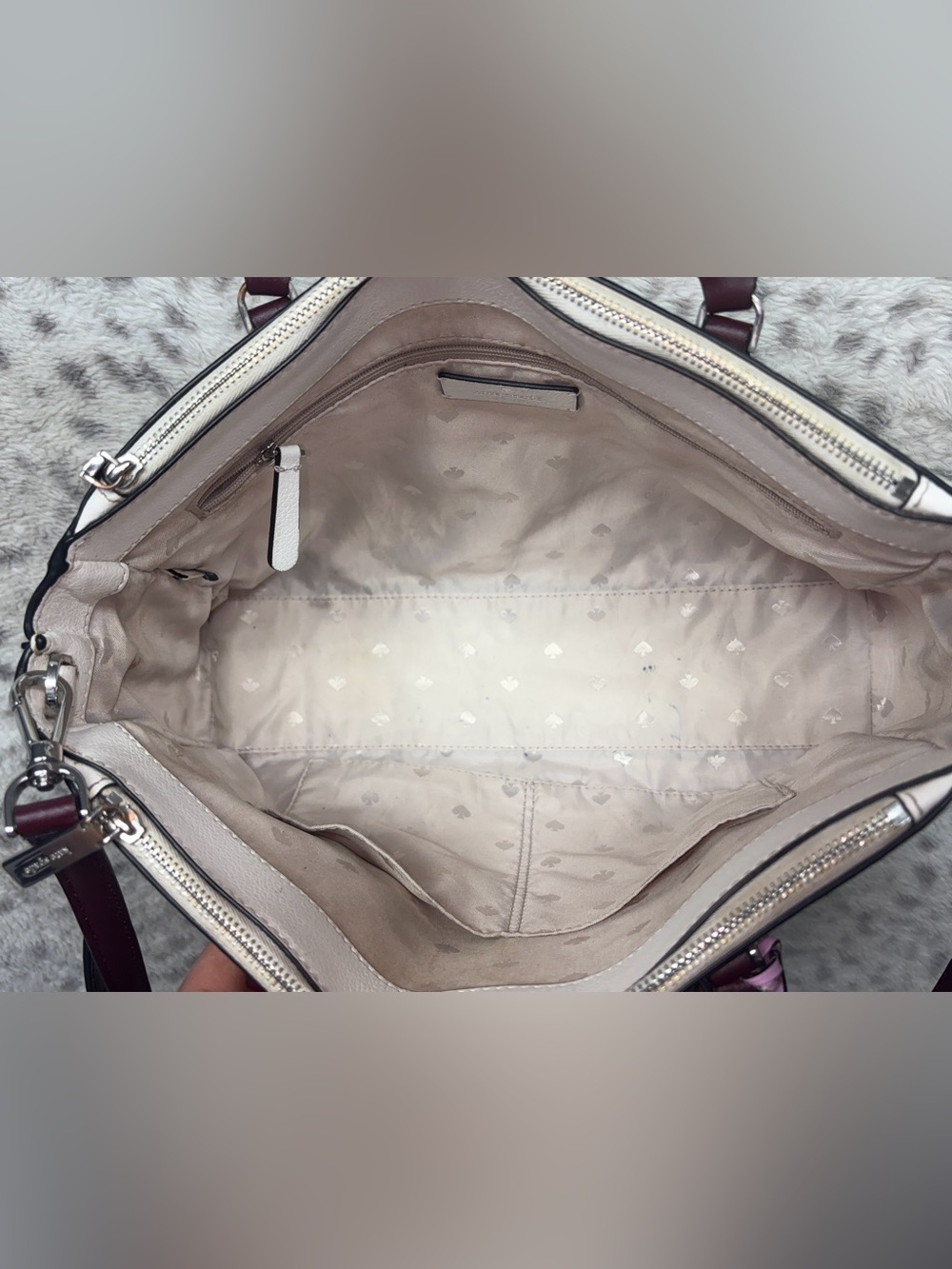 KATE SPADE DANI TRIPLE COMPARTMENT SATCHEL - Picture 14 of 14